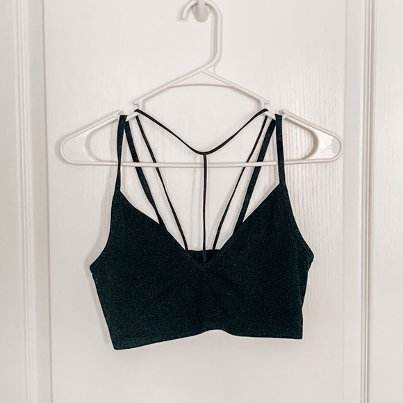 Express NWT Y Neck Strappy Bralette - Picture 2 of 6